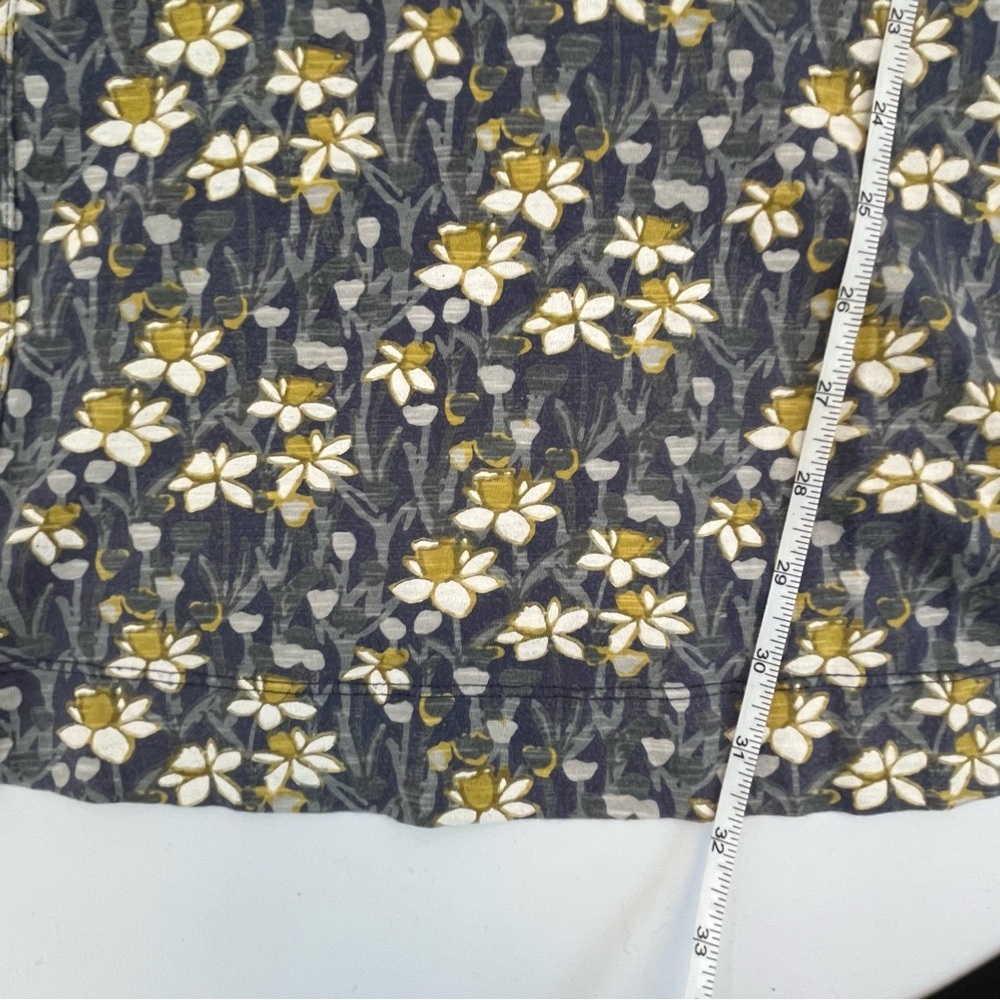 Seasalt Cornwall Floral Blue and Yellow Women's Tunic Size 10 - Picture 11 of 13